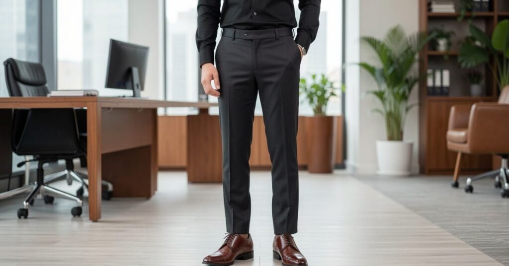 Best Footwear to Wear with Black Shirt