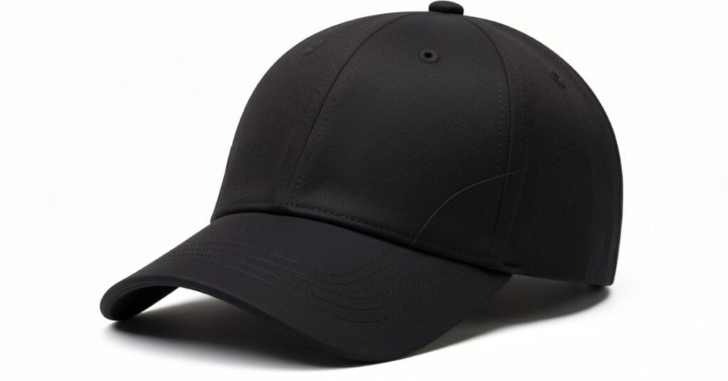 Black baseball cap