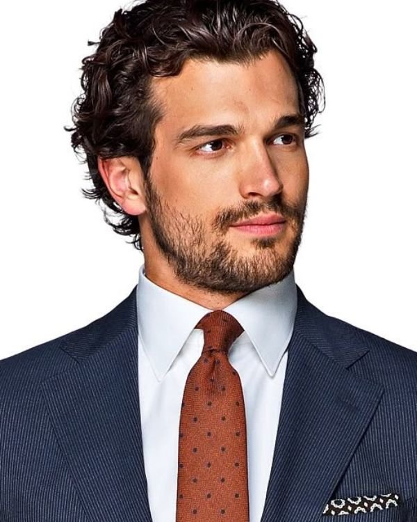 Brushed Back Curls