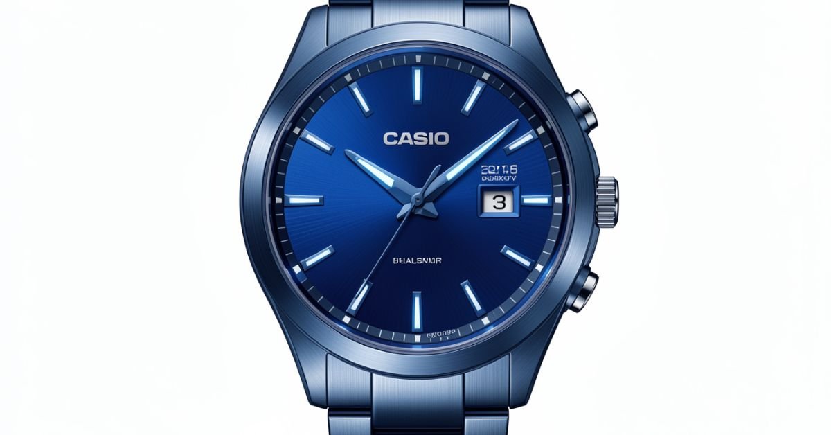 Casio Blue Watch