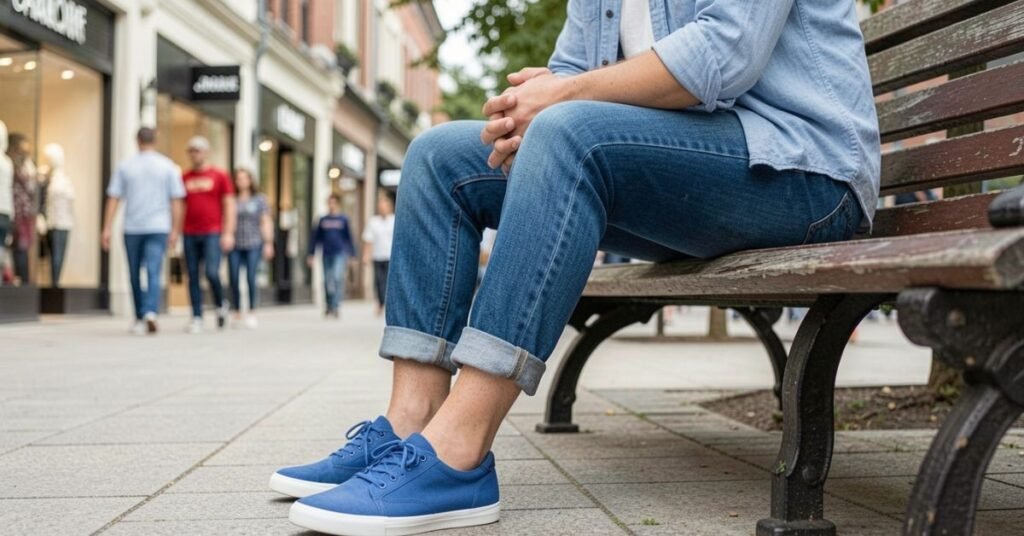 Casual Looks with Blue Shoes