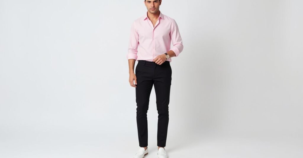 Casual Styling Ideas with pink shirt