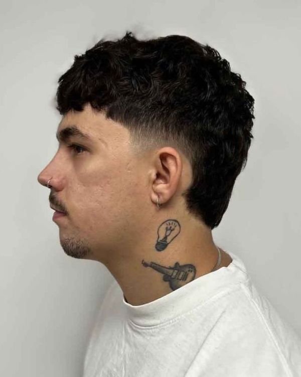 Choppy Mullet Taper Fade