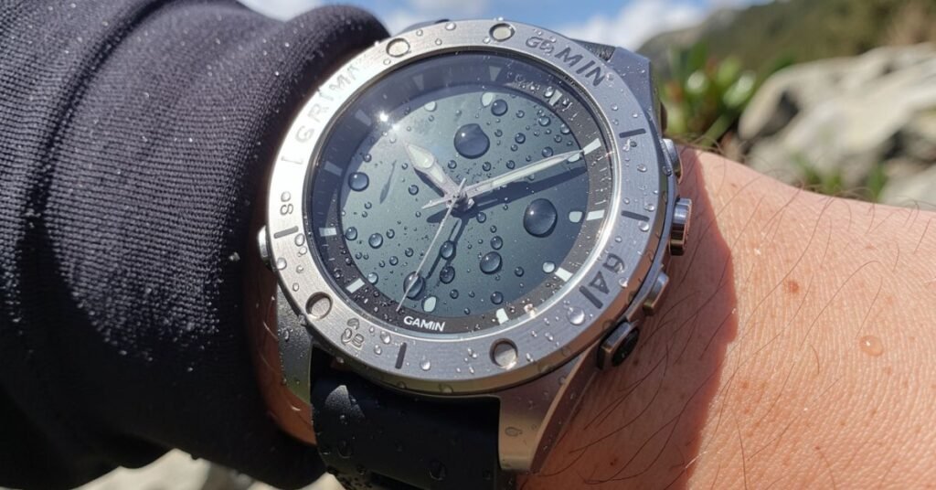 Design and Build Quality of garmin watch
