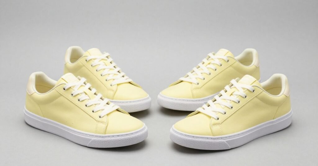 Different Shades of Yellow shoes in Footwear Fashion