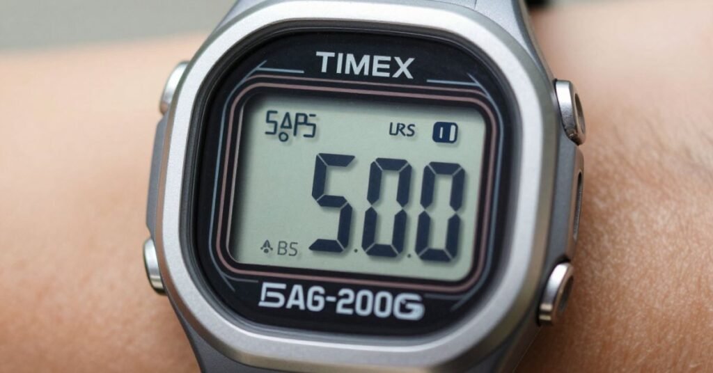 Display and Screen Clarity of timex digital watch