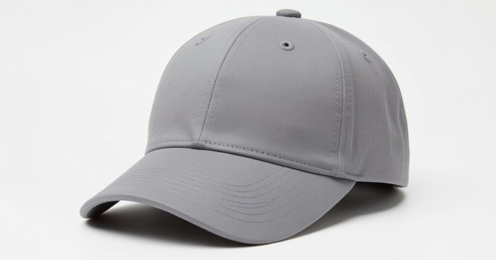 Grey baseball cap