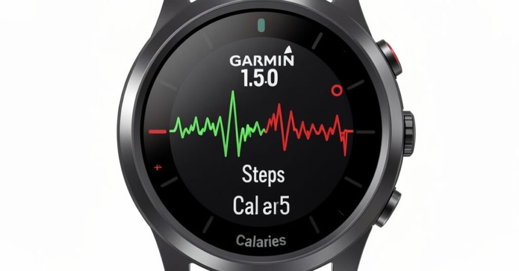 Health and Fitness Tracking of garmin watch