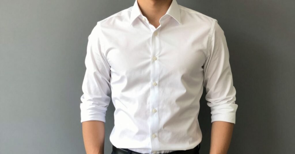 How to Choose the Right Fit in white shirt