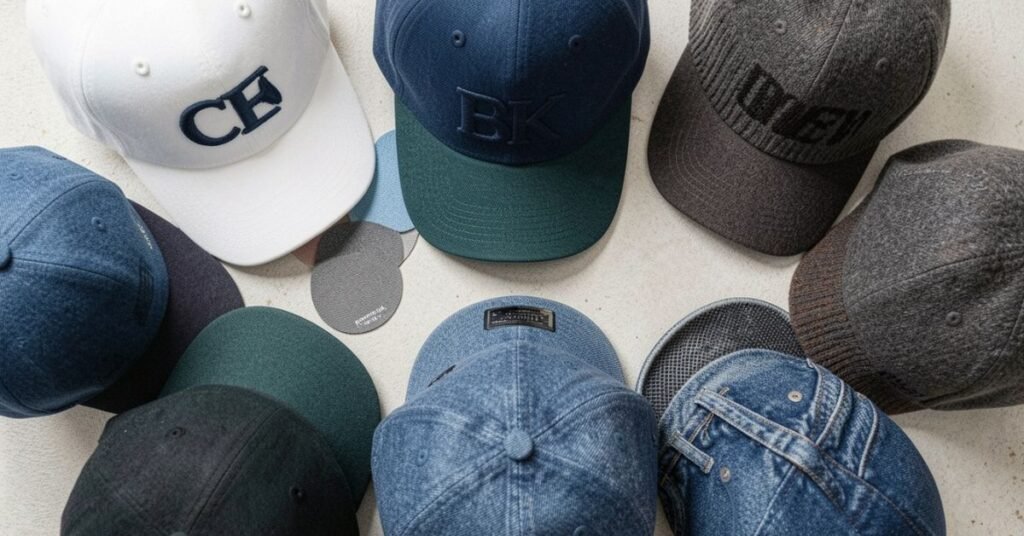 Materials Used in caps