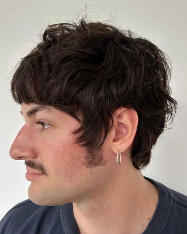 Mod with Long Sideburns