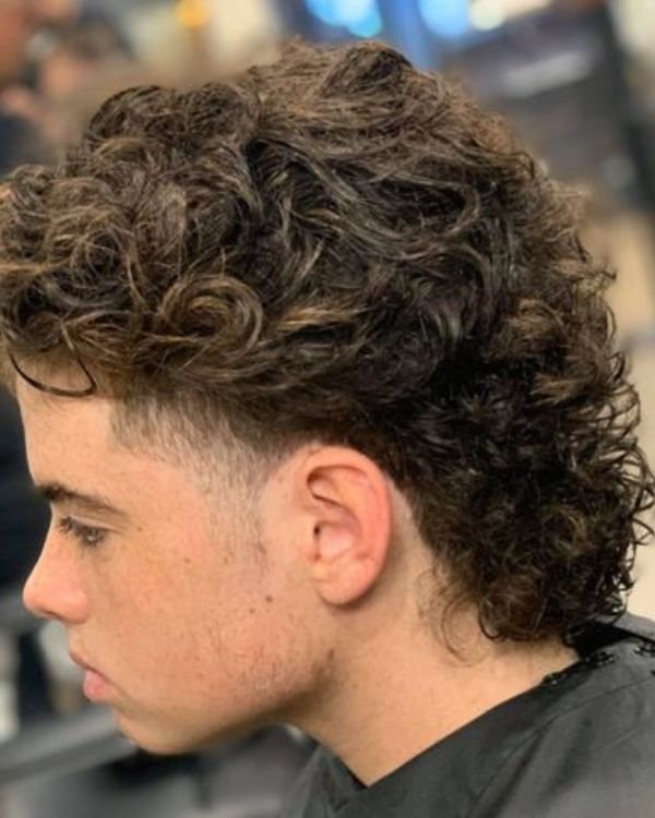 Permed Mullet Taper