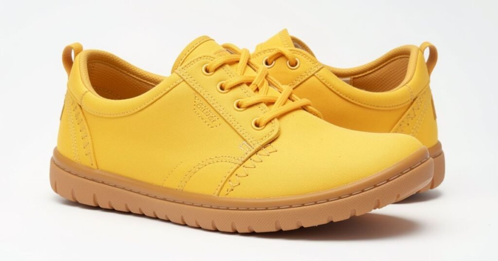 Popular Materials and Build Quality for yellow shoes