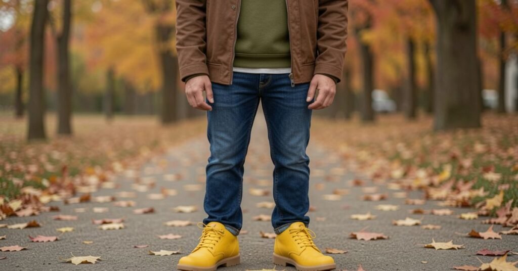 Seasonal Fashion Ideas for Everyday yellow shoes wear