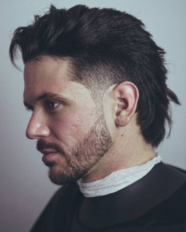 Temp Fade Mullet