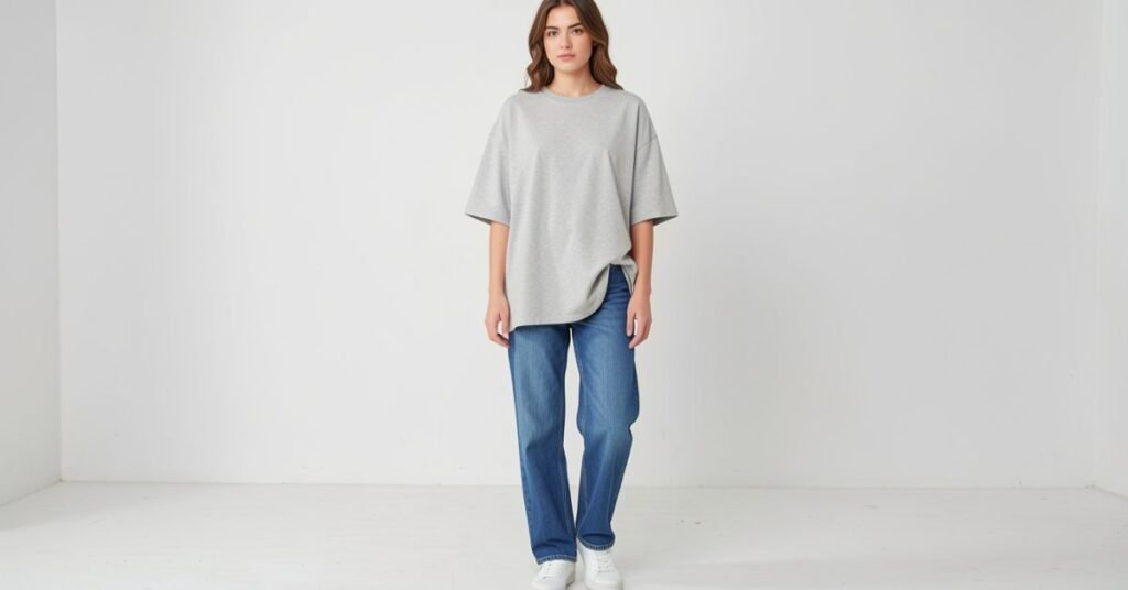 Women’s Outfit Ideas with Oversized T-Shirts