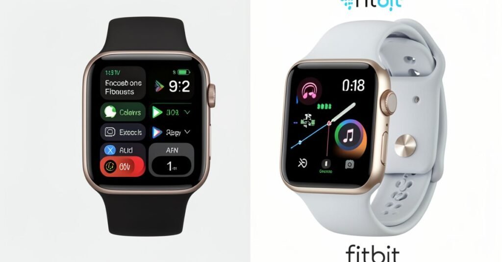 apple watch vs fitbit watch smart features