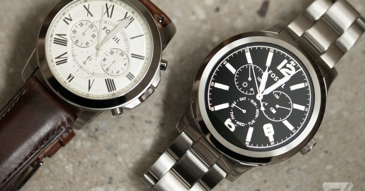 latest fossil watches
