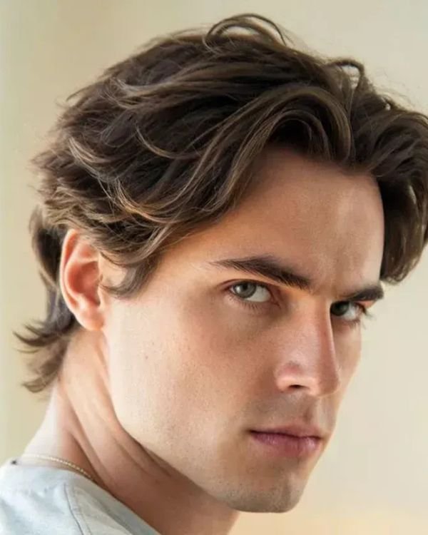 long middle part