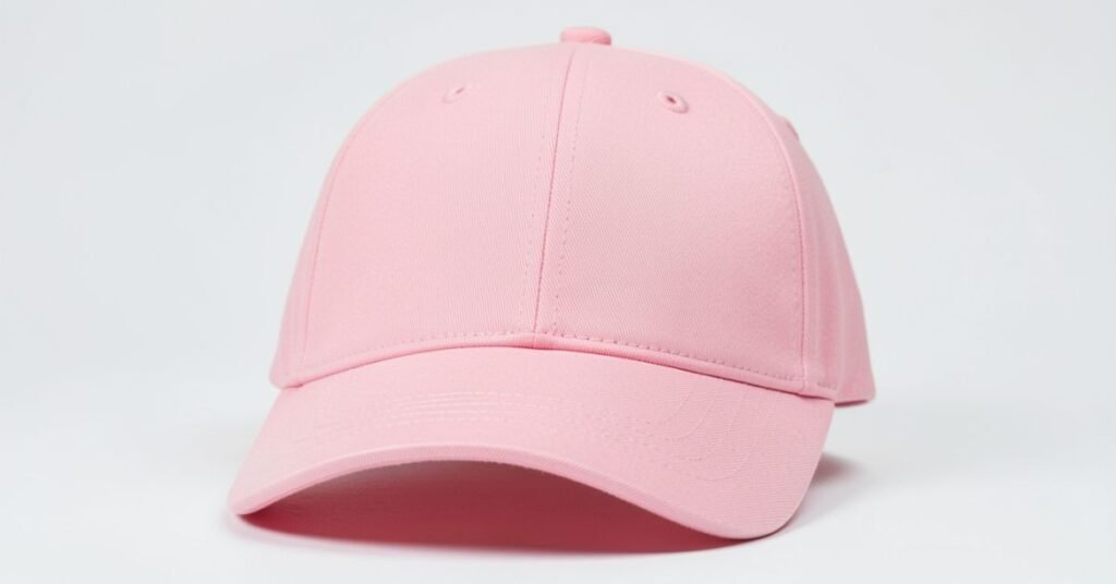 pink baseball cap