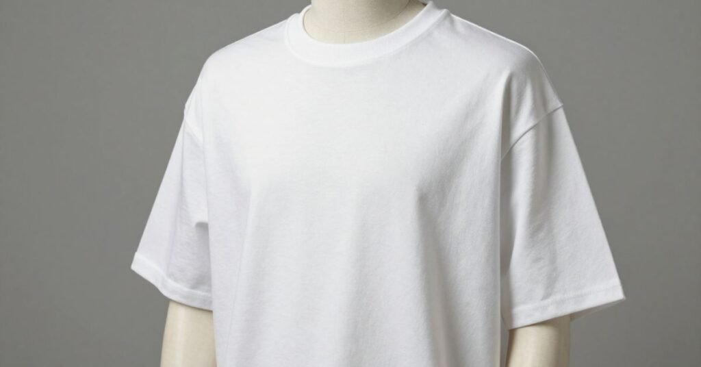 white oversized t shirt