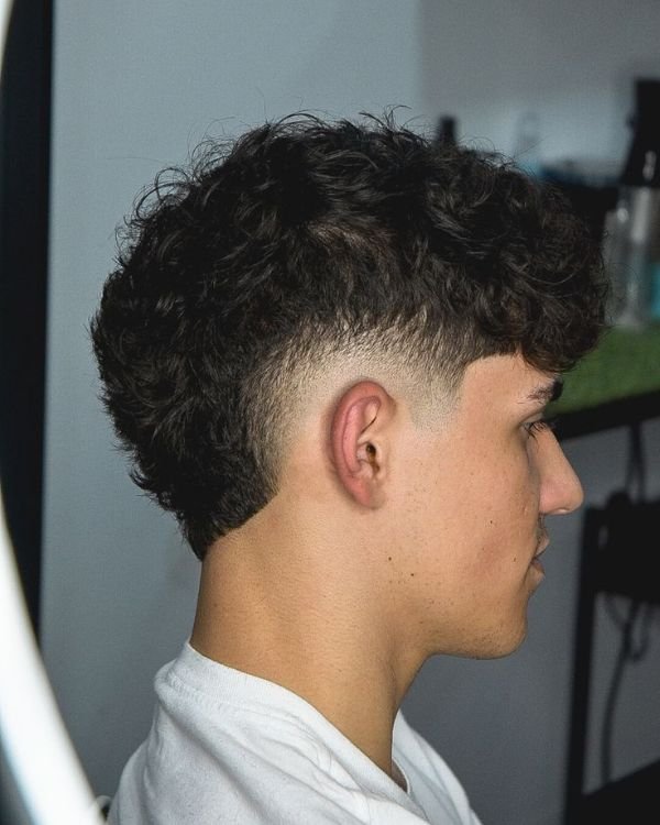 Burst Fade Mohawk