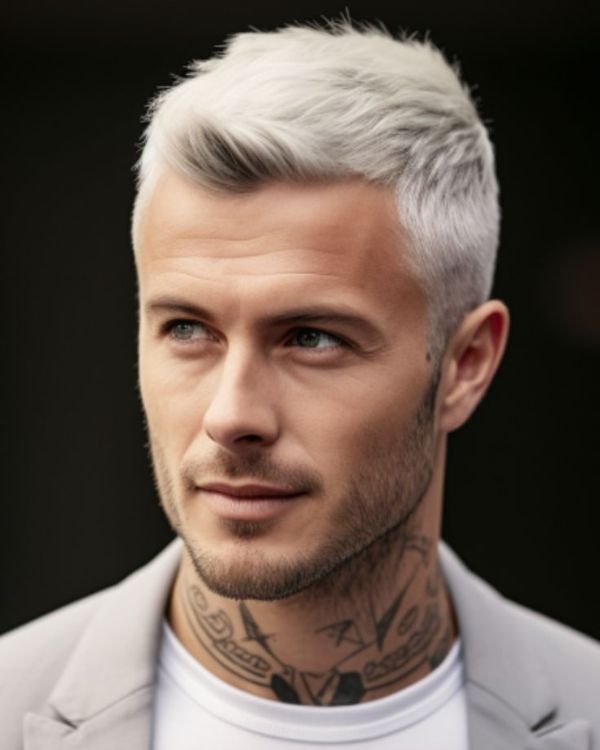 Crew Cut with Tapered Sides