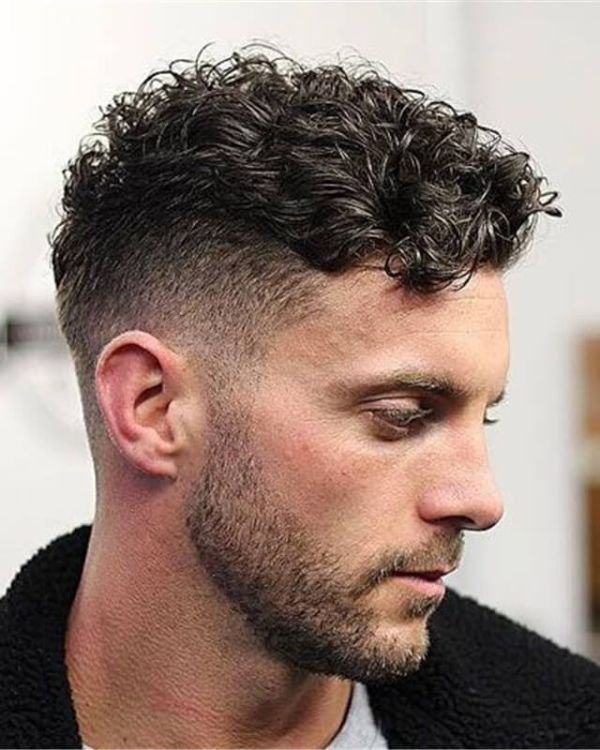 Curly Hair Undercut