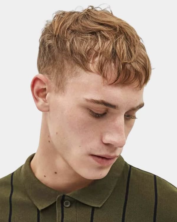 Fluffy French Crop with Tapered Sides