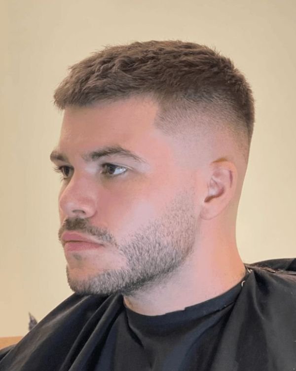 High Fade Crew Cut