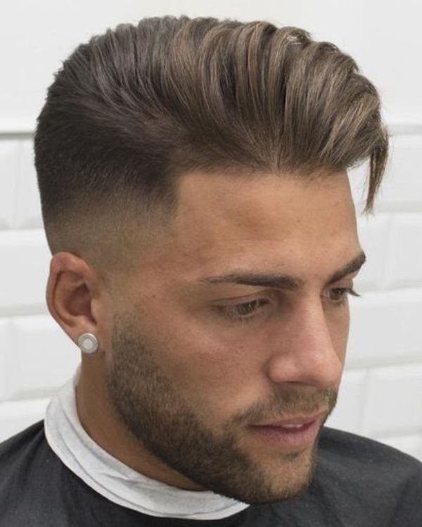 Long Comb Over Fade