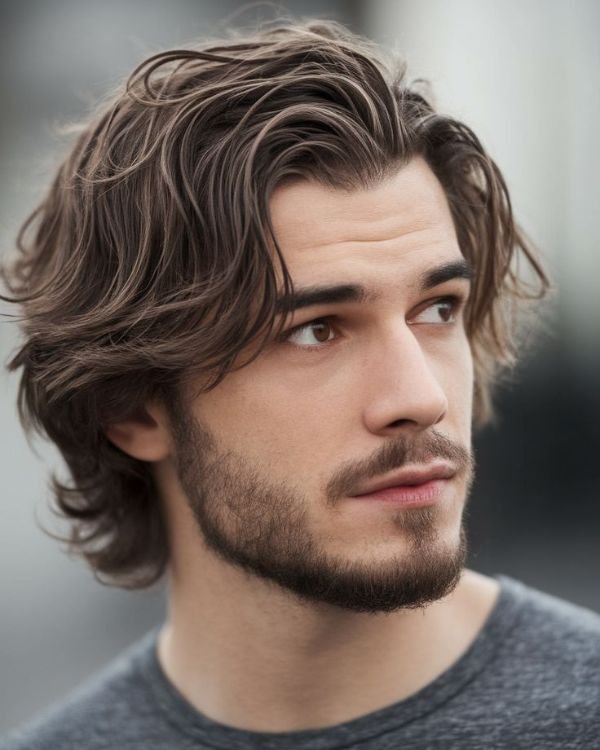 Medium-Length Textured Haircuts For Men