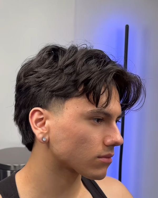 Middle Part with Fade