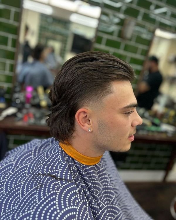 Mullet Slick Back