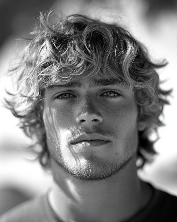 Shaggy Surfer Haircut