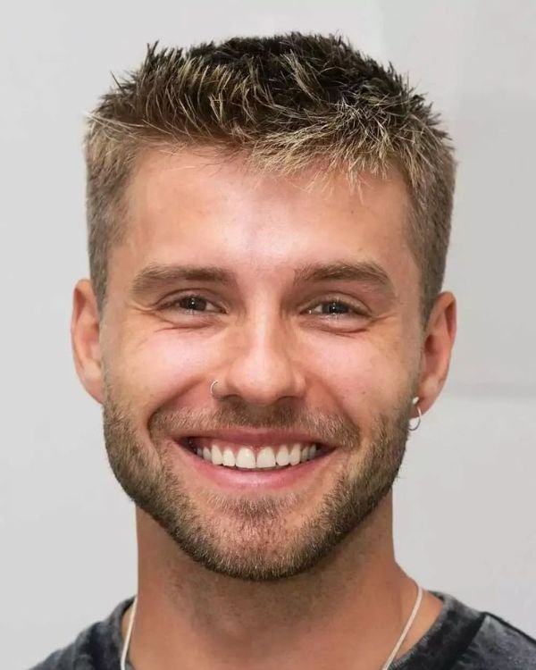 Short Messy Crew Cut