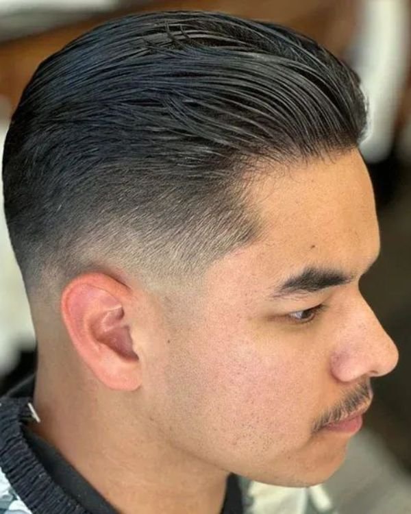Slick Back Taper Fade