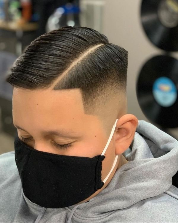 Tapered Comb Over