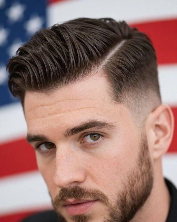Textured Comb Over