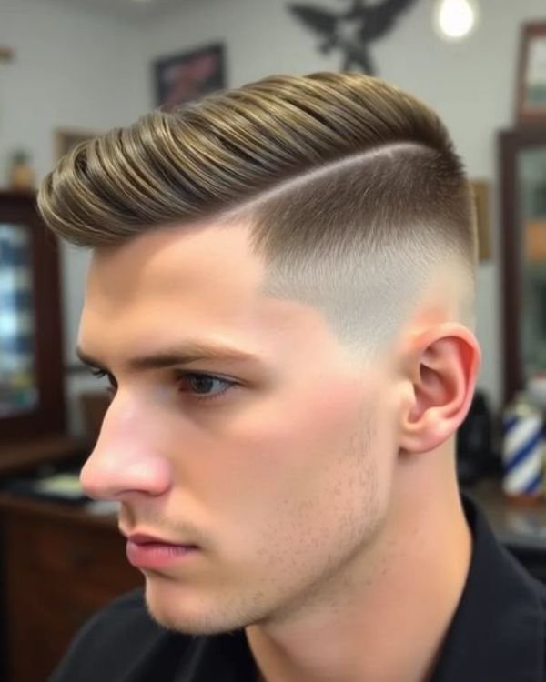 Textured Comb Over