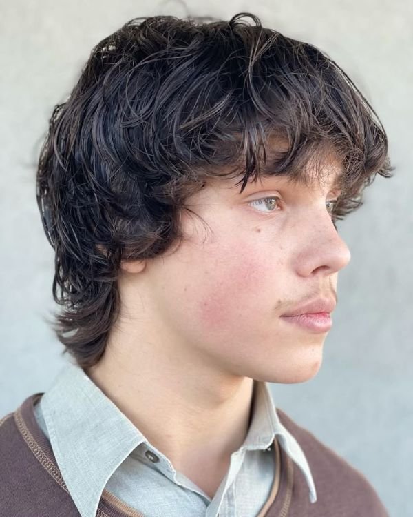 Textured Shaggy Haircut