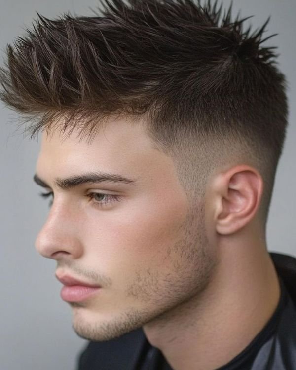 Textured, Spiky Hair