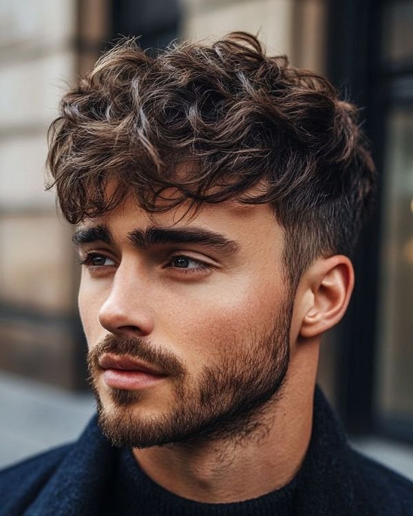 Tousled Short Curls