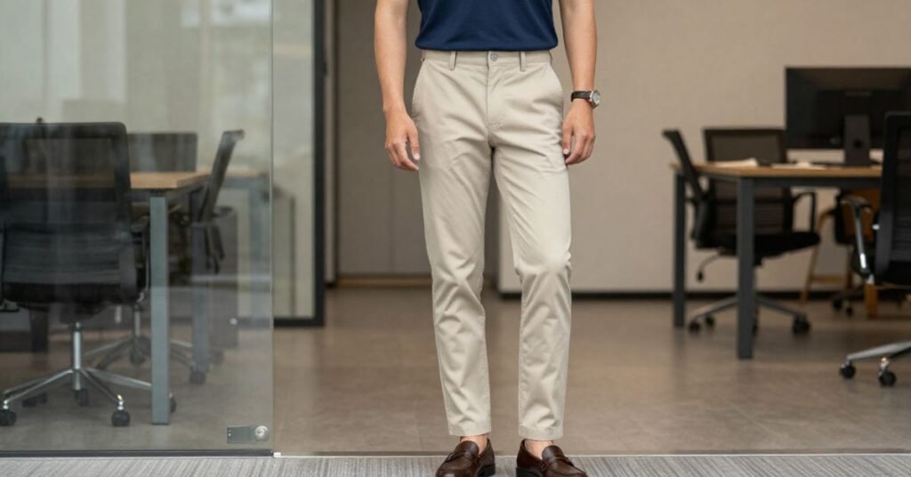 Wearing Polo Shirts with Chinos