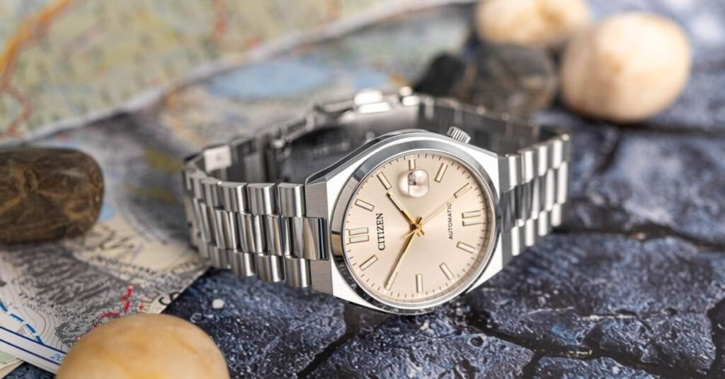 citizen automatic wrist watch