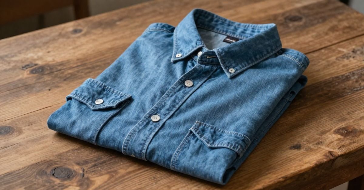how to wear a denim shirt