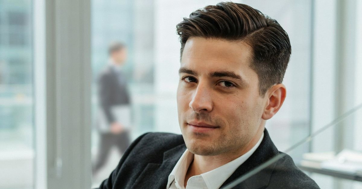 professional mens haircut