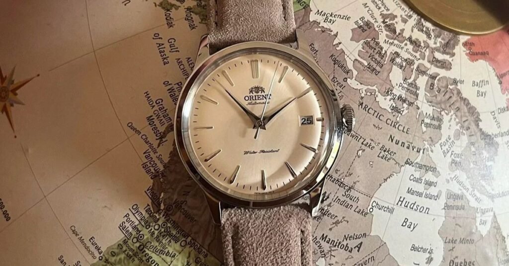 Design of orient bambino watch