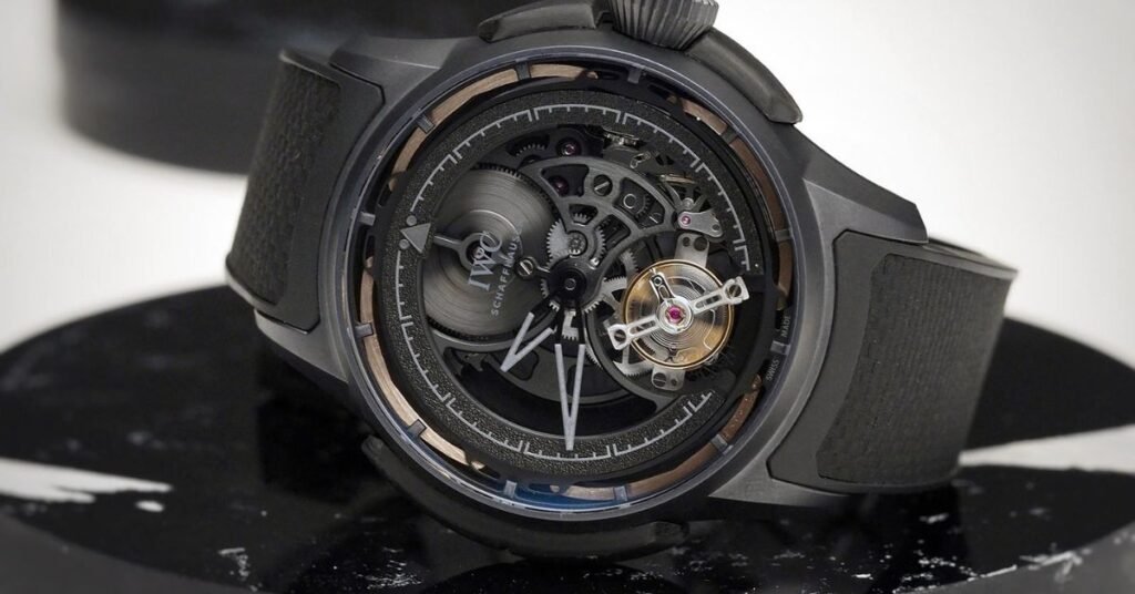 IWC Big Pilot’s Watch Shock Absorber Tourbillon Skeleton XPL