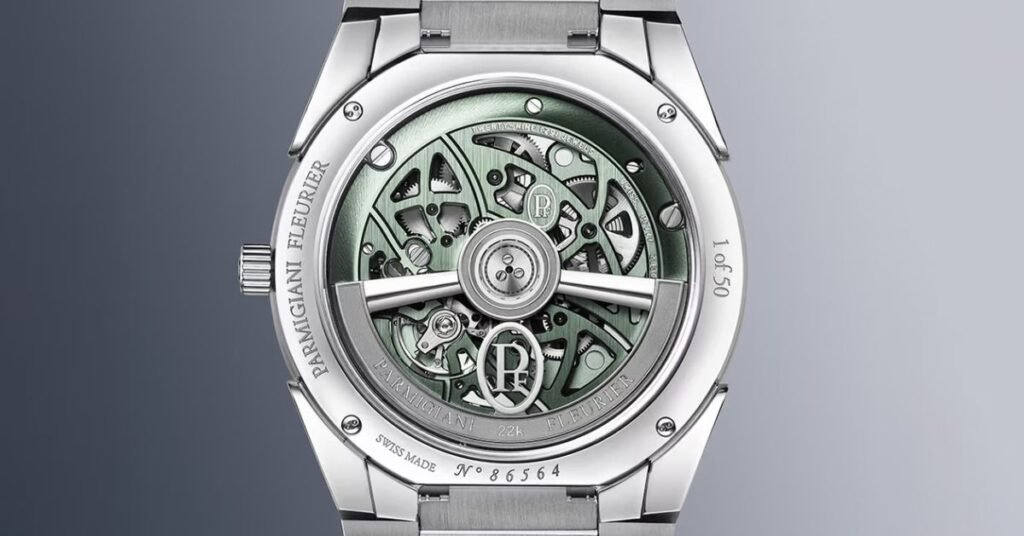 Parmigiani Tonda PF Skeleton Slate Green